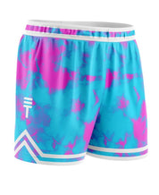 Triple Threat Tie Dye Basketball Short Blue/Pink